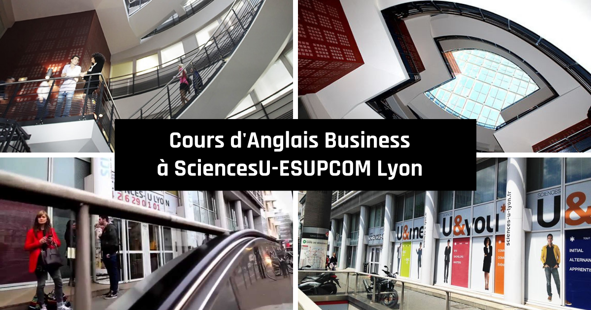 Cours d'anglais business à SciencesU-ESUPCOM Lyon