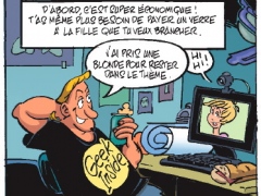 Scénariste sur série de BD humoristique
