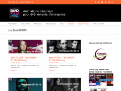 blog blindtest.org (création, animation hébergement)
