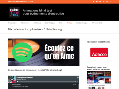 blog blindtest.org (création, animation hébergement)
