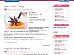 blog site de recettes sans-sucre