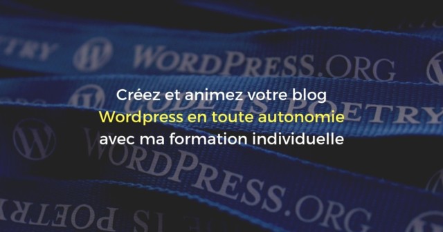 Formation WordPress "Créer et Animer son Site" à Lyon (2 jours)