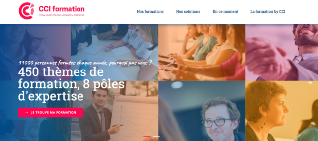 Pour la CCI Lyon, animation d'une matinale "Publicité sur Facebook"
