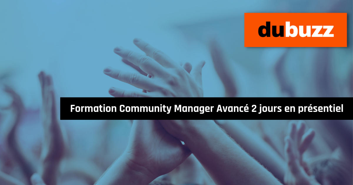 Formation Community Manager Avancé 2 jours en présentiel, à Lyon