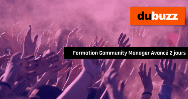 formation community manager avancé